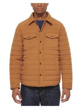 NWT Levi's Quilted Stretch Bomber Shirt Jacket